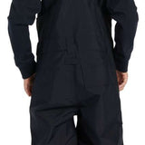 DC Youth Roadblock Insulated Bib 2024 - Black bib with a white DC logo on the left chest and black straps with silver buckles.