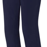 Descente Women's Giselle Insulated Pant 2024 - Dark blue insulated ski pants with two silver buttons on the waistband.