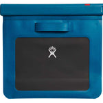 Hydro Flask - Medium dry storage bag with a gray interior, zippered closure, and red pull tab.