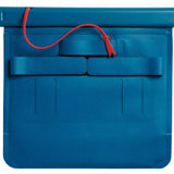 Hydro Flask Medium Dry Storage Bag - A medium-sized dry storage bag with a rectangular shape, featuring a zippered closure and a handle on top. The bag is primarily black in color.