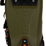 Dynafit Tigard 130 Ski Boots 2024 - Black ski boots with silver buckles and a textured, rubberized toe cap.