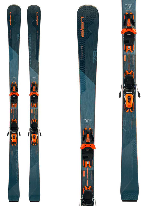 Elan Wingman 78 C Skis With PS ELX 10.0 GW Bindings 2022-2023