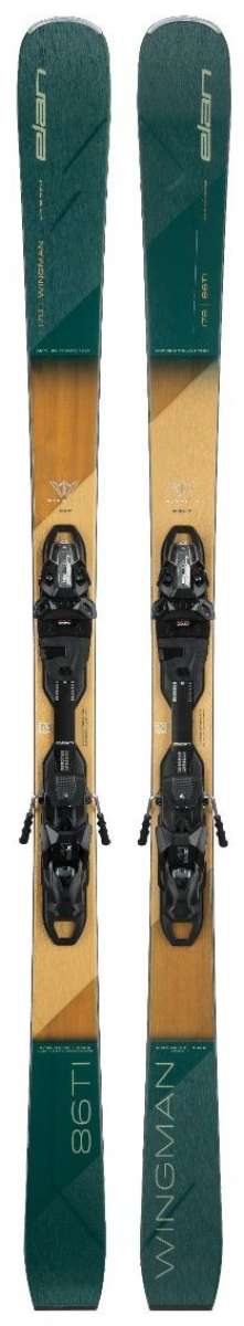 Elan Wingman 82 CTI FX Skis With EMX 12 Bindings 2022-2023 — Ski