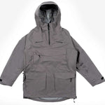 Endeavor 3L Patrol Cargo Anorak - A gray anorak with a zippered front and two large cargo pockets on the chest.