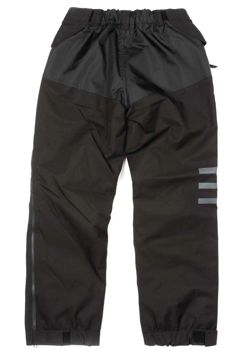Endeavor Ranger Insulated Pant 2023 - Black pants with a subtle pattern of thin, dark gray lines on the upper thigh area.