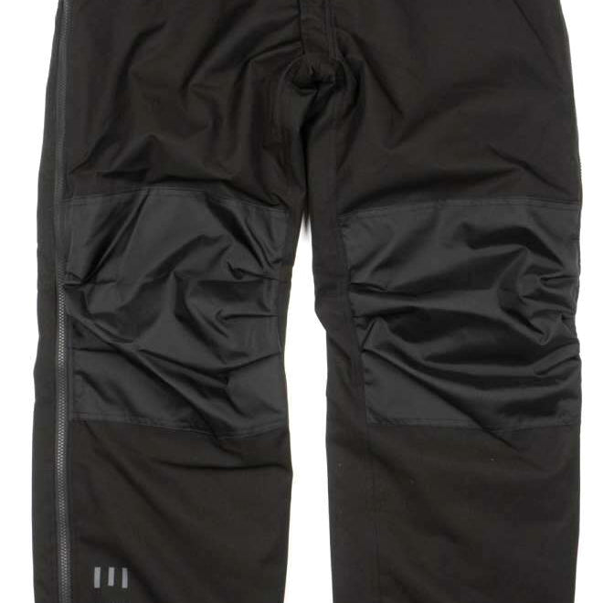 Endeavor Ranger Insulated Pant 2023 - Black pants with zippered pockets and a black zipper on the back of the waistband.