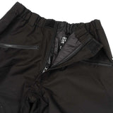 Endeavor Ranger Insulated Pant 2023 - Black insulated ski pants with zippered pockets and adjustable waistband.