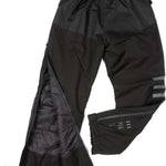 Endeavor Ranger Insulated Pant 2023 - Black insulated ski pants with a zippered pocket on the side of one leg.