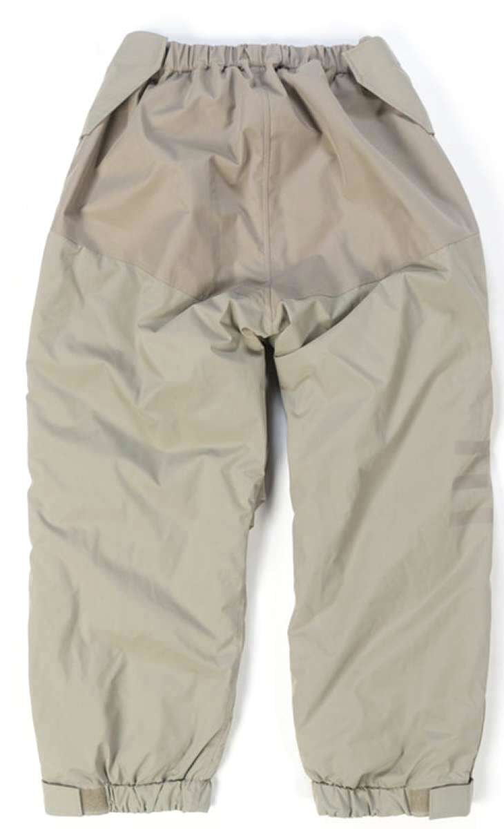 Endeavor Ranger Insulated Tall Pant 2022 - Beige pants with a subtle sheen, featuring a belt loop and elastic waistband.