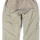 Endeavor Ranger Insulated Tall Pant 2022 - Beige pants with a subtle sheen, featuring a belt loop and elastic waistband.