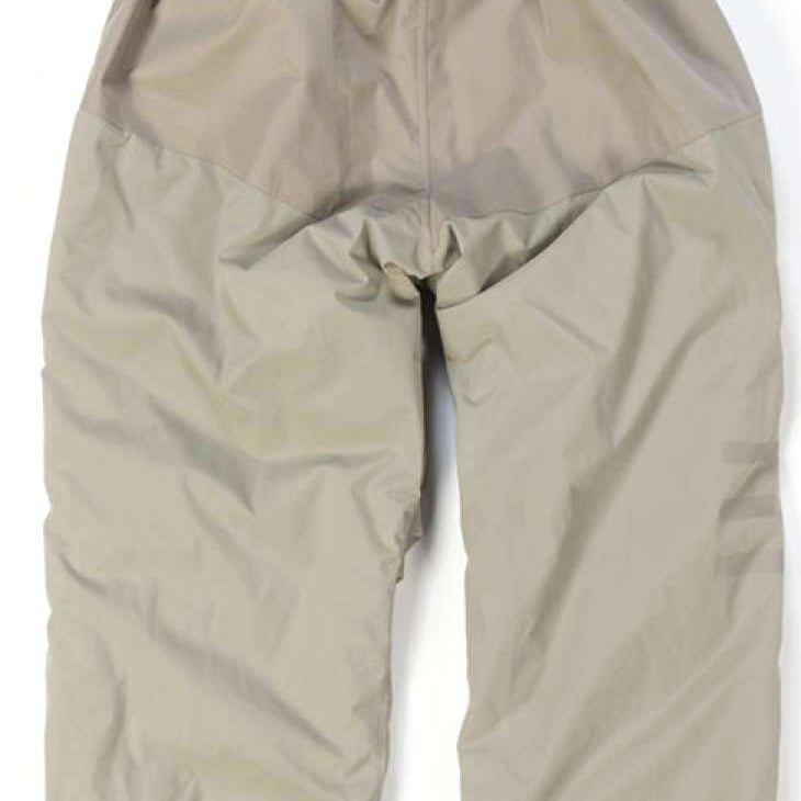 Endeavor Ranger Insulated Pant - Beige snow pants with a subtle pattern of thin, darker beige stripes on the upper thigh area.