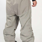 Endeavor Ranger Insulated Pant - Beige snow pants with a zippered pocket on the side of the leg.