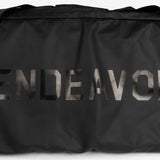Endeavor Trail Snowboard Bag 2024 - Black snowboard bag with a zippered top and two black shoulder straps.