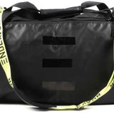 Endeavor Trail Snowboard Bag 2024 - Black bag with zippered top and two handles, featuring a yellow strap with "ENDEAVOR" printed on it.