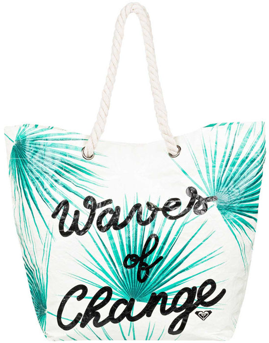 Roxy Ladies' Waves of Change Reversible Beach Tote Bag 2019