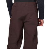 Flylow Firebird Shell Bib Pants 2024 - Black bib pants with a subtle white pattern on the front and back, featuring black suspenders and a black zipper.
