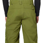 Flylow Firebird Shell Bib Pants 2024 - Black bib with black hardware and a subtle white logo on the left leg.