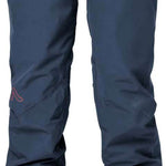 Flylow Women's Daisy Insulated Pants 2023 - Dark gray pants with zippered pockets and a small white logo on the left hip.