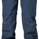 Flylow Women's Daisy Insulated Pants 2023 - Dark gray pants with zippered pockets and a small white logo on the left hip.