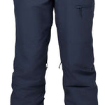Flylow Patrol Shell Pant - Dark blue shell pant with zippered pockets and adjustable cuffs.