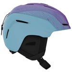 Giro Junior's Neo MIPS Helmet 2024 - A black helmet with a white logo on the front and a strap in the back.