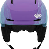 Giro Junior's Neo MIPS Helmet 2024 - A purple helmet with a white logo on the side, featuring a sleek design and a prominent "MIPS" label at the back.