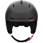 Giro Women's Avera MIPS Helmet 2023 - Black helmet with a white logo on the front and red accents on the sides.