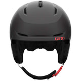 Giro Women's Avera MIPS Helmet 2023 - Black helmet with a white logo on the front and red accents on the sides.