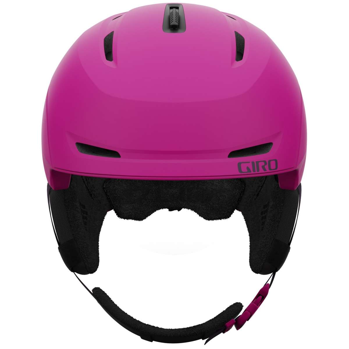 Giro Women's Avera MIPS Helmet 2023 - A pink helmet with a black strap and a white logo on the side.