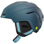 Giro Women's Avera MIPS Helmet 2023 - A dark gray helmet with a white logo on the side and a black visor.