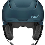 Giro Women's Tenaya Spherical Helmet 2023 - A dark gray helmet with a textured pattern on top and a black chin strap.