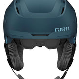 Giro Women's Tenaya Spherical Helmet 2023 - A dark gray helmet with a textured pattern on top and a black chin strap.