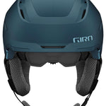 Giro Women's Tenaya Spherical Helmet 2024 - A dark gray helmet with a textured pattern on top and a black chin strap.