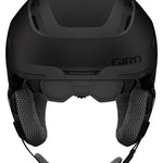 Giro Women's Tenaya Spherical Helmet 2024 - A matte black helmet with a subtle pattern of small, darker dots on its surface.