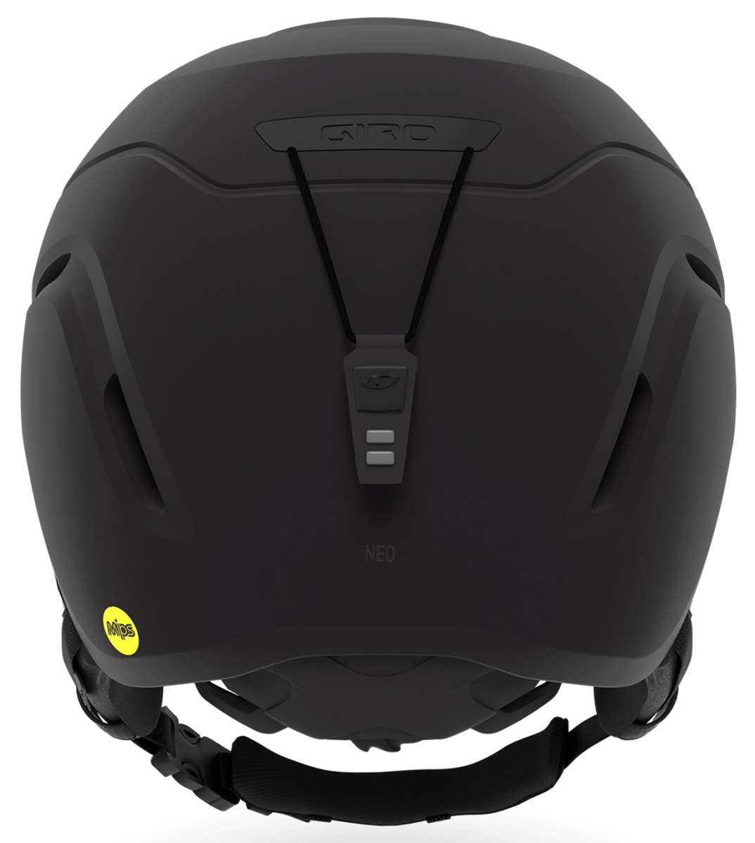 Giro Neo MIPS Helmet 2024 - Matte black helmet with a sleek, aerodynamic design and integrated MIPS technology for enhanced safety.