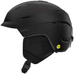 Giro Tor Spherical Helmet 2023 - A matte black helmet with a sleek, aerodynamic design and a subtle Giro logo on the front.