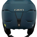 Giro Tor Spherical Helmet 2023 - A matte black helmet with a white logo on the front and a strap that goes under the chin.