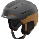 Giro Tor Spherical Helmet 2024 - A matte black helmet with a subtle silver logo on the front and ventilation holes along the top.