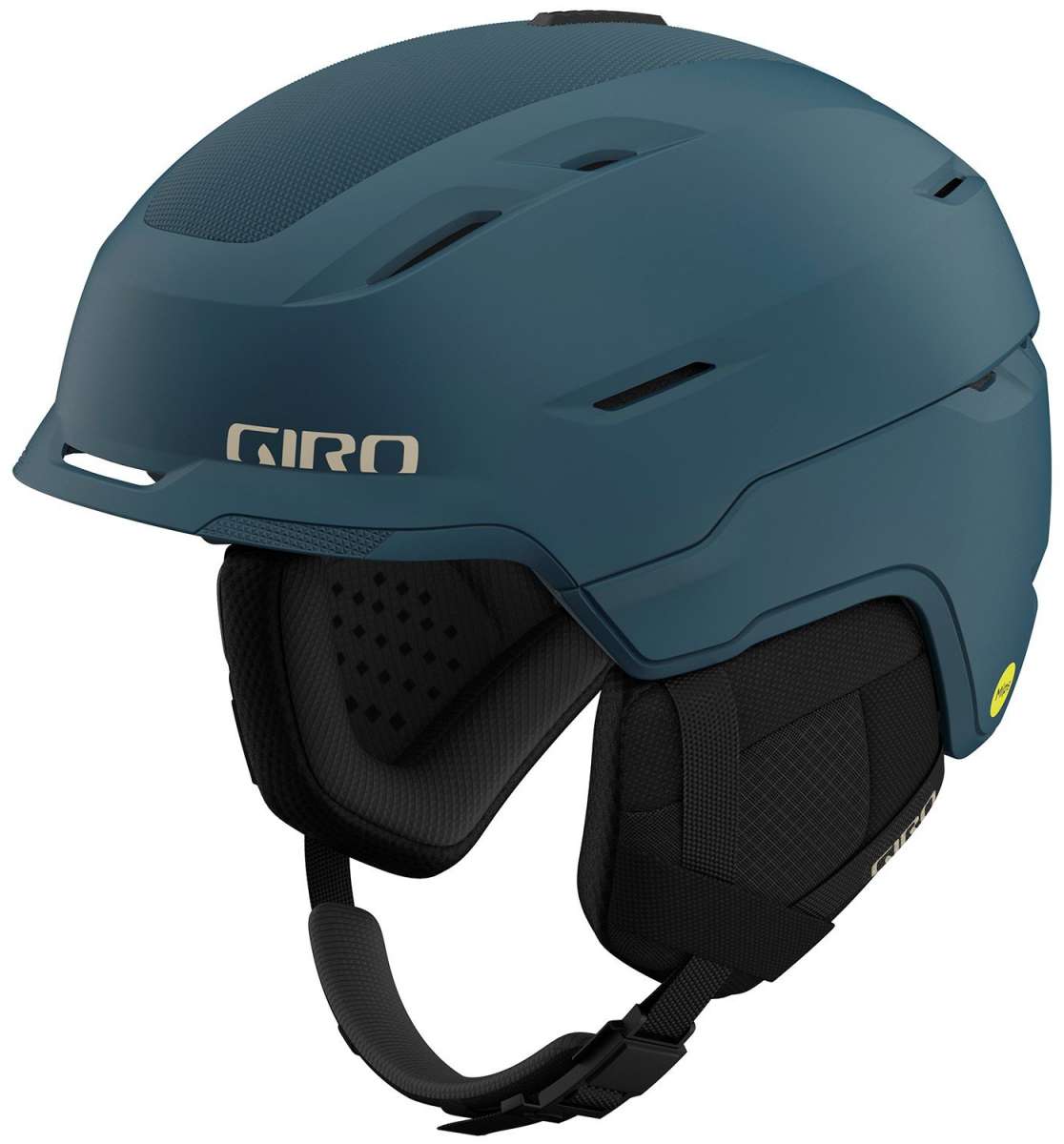 Giro Tor Spherical Helmet 2024 - A matte black helmet with a sleek, aerodynamic design and a subtle Giro logo on the front.