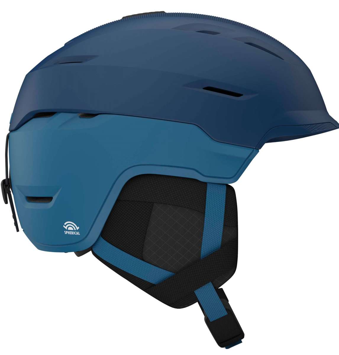 Giro Tor Spherical Helmet 2024 - A matte black helmet with a sleek, aerodynamic design and a subtle Giro logo on the front.