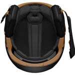 Giro Tor Spherical Helmet 2024 - Black helmet with a matte finish and a distinctive spherical shape, featuring ventilation holes on top.