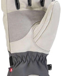 Gordini Cache Gauntlet Glove - A pair of gloves with a gray and black color scheme, featuring a textured pattern on the palm side.