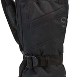 Gordini Women's Fall Line Glove - A black glove with a textured palm and a strap that goes around the wrist.