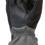 Gordini Stomp Glove 2024 - A black glove with a textured palm and thumb, featuring a small white logo on the wrist strap.