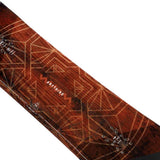 Head Anything Lyt Snowboard 2024 - Brown snowboard with geometric pattern and white logo on top left corner.