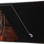 Head Anything Lyt Snowboard 2024 - A brown snowboard with a geometric pattern on top and a black base.