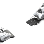 Tyrolia Attack 14 Ski Binding - White plastic binding with black hardware and gray base plate.