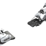 Tyrolia Attack 14 Ski Binding - White plastic binding with black hardware and gray base plate.