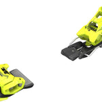 Tyrolia - Attack 14 Ski Binding 2023 is a black and yellow binding with silver hardware.