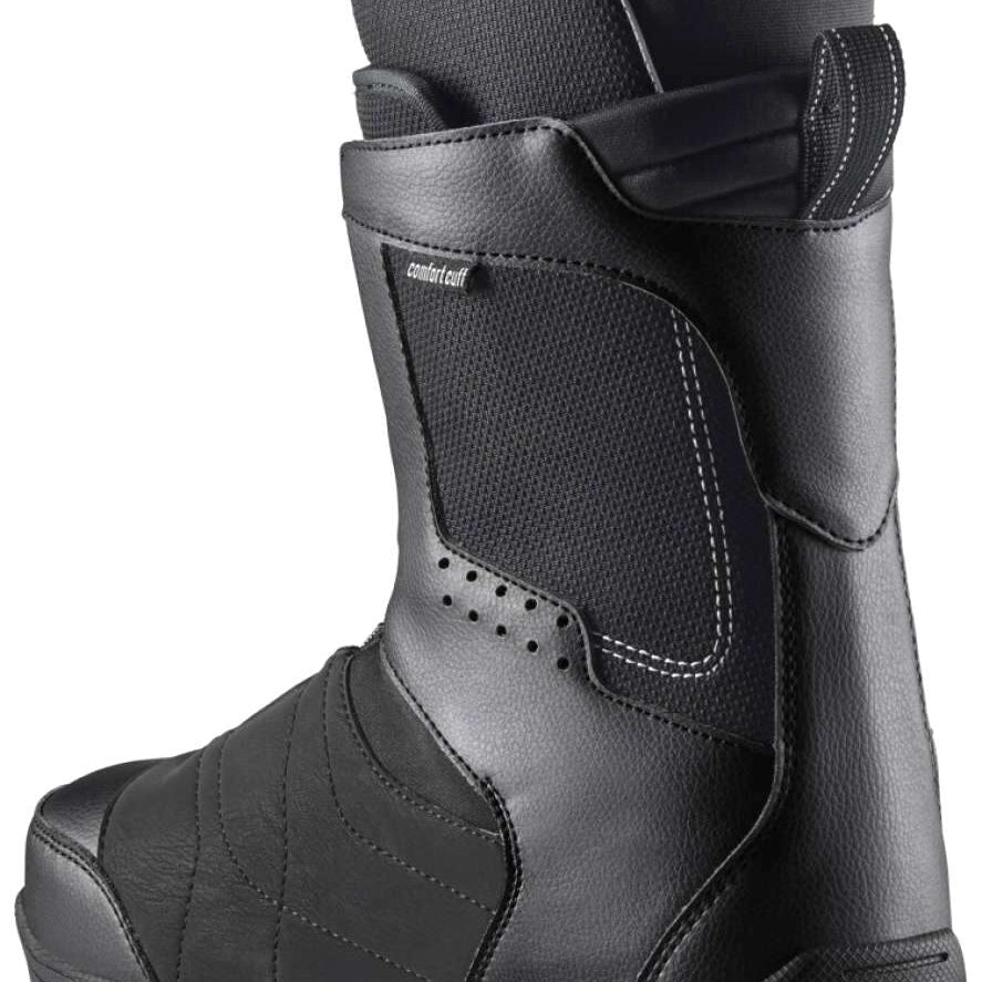 Head Classic LYT BOA Snowboard Boot 2024 - Black snowboard boot with a textured pattern on the toe and heel areas, featuring a BOA closure system.